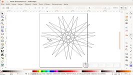 آموزش ایجاد یک شمسه توسط نرم افزار Inkscape