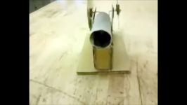 ساخت موتور 4 سیلندر لوله دستمال توالت