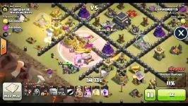 حمله خودم TH9 به TH9 رقیب ست GoWiWi در Clan War