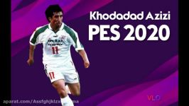 ادیت فیس خداداد عزیزی در Pes 2020