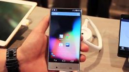 بررسی Sharp Aquos در نمایشگاه mwc 2015