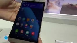 معرفی Huawei MediaPad X2 در نمایشگاه mwc 2015