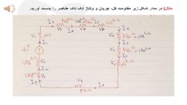 جلسه سوم آموزش مجازی آزمایشگاه مدارهای الکتریکی مهندس رها پرندوار
