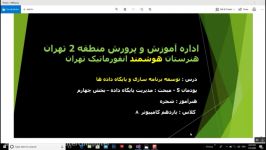 برنامه سازی  مبحث متدها کلاس دایرکتوری  هنرستان هوشمند انفورماتیک تهران