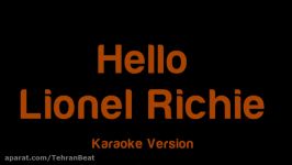 ◀ کارائوکه Hello Lionel Richie