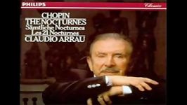 Claudio Arrau  Chopin Nocturne No.19