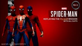 گیم پلی نسخه Demo بازی Marvels Spider Man تمام لباس ها