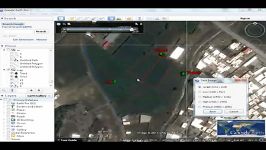 تهیه نقشه google earth تبدیل فرمت به GIS