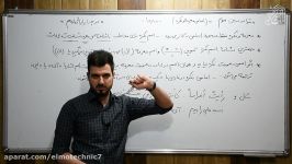بخش۱ قواعد درس ۳  عربی دوازدهم هنرستان دکتر زعیم زاده هنرستان علم تکنیک