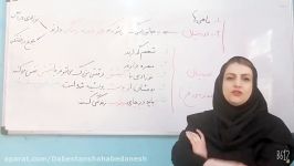 علوم ادامه درس ۱۲هر کدام جای خود دبستان شهاب دانش