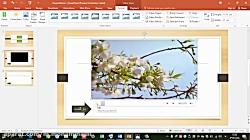 آموزش power point جلسه چهارم گذاشتن فیلم صدای ضبط شده