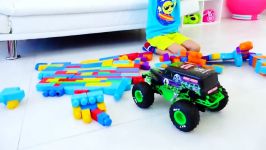 ماجراهای ولاد نیکیتا Vlad and Nikita ride on toy monster truck and goes throug