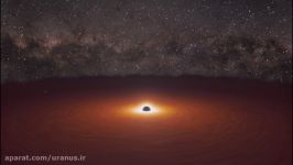 سیاه‌چاله ابرسنگین به دور سیاه‌چاله‌ای سنگین‌تر می‌گردد