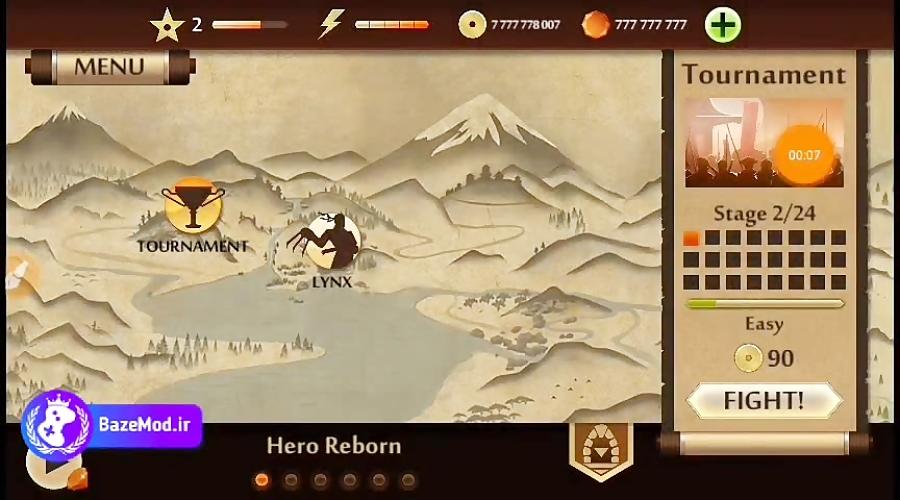 گیم بازی Shadow Fight 2 پول بینهایت نسخه 2.2.5