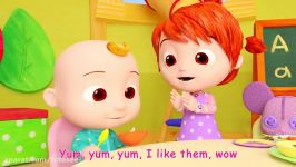 کارتون کوکوملون  آهنگ سبزیجات Yum Yum  Cocomelon  Nursery Rhymes