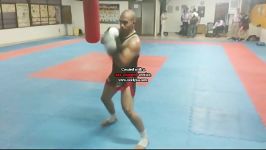 kickboxing training