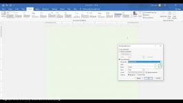 آموزش page color watermark header در نرم افزار word