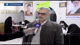 کارگاه جهادی تولید ماسک جهت مبارزه کرونا در موکب لبیک یا زینب س سمنان