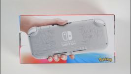 آنباکسینگ کنسول Nintendo Switch Lite POKEMON SWORD SHIELD