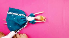 ترفندهای باربی  دوخت لباس پرنسسی برای عروسک باربی