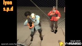 لحظات خنده دار در تیم فورترست ۲ دوبله فارسی قسمت دوم team fortress 2 