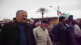 حضور باشکوه مردم شهیدستان چاهملک راهپیمایی 22 بهمن 93