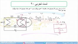 جلسه 144 فیزیک یازدهم  به هم بستن مقاومت‌ها 18 تست تجربی 90  محمد پوررضا