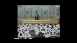 مدیحه سرایی طلبه برای مولا امام خامنه ایروحی فداه