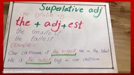 ODI 5 unit 7 Grammar superlative adjectives