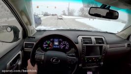 معرفی بررسی خودرو ، Lexus GX 460 POV Winter Drive