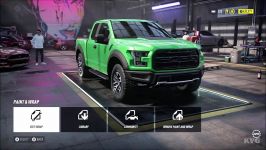 Need for Speed Heat  Ford F 150 Raptor 2017  Customize  Tuning Car PC H