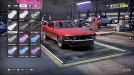 Need for Speed Heat  Ford Mustang BOSS 302 1969  Customize  Tuning Car PC H