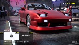 Need for Speed Heat  Nissan 180SX Type X 1996  Customize  Tuning Car PC HD