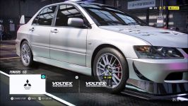 Need for Speed Heat  Mitsubishi Lancer Evolution IX 2007 Voltex  Custo