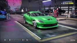 Need for Speed Heat  SRT Viper GTS 2014  Customize  Tuning Car 