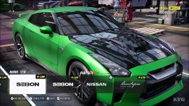 Need for Speed Heat  Nissan GT R Premium 2017  Customize  Tuning Ca