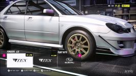 Need for Speed Heat  Subaru Impreza WRX STi 2006 TEX Modify