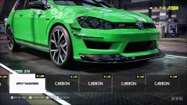 Need for Speed Heat  Volkswagen Golf GTi Clubsport 2016  Customize