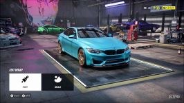 Need for Speed Heat  BMW M4 GTS 2016  Customize  Tuning Car PC H