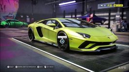 Need for Speed Heat  Lamborghini Aventador S 2018  Customize  Tuning Car PC