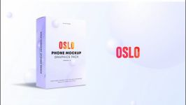 پروژه آماده افترافکتپک موکاپ تلفن همراه OSLO Phone Mockup