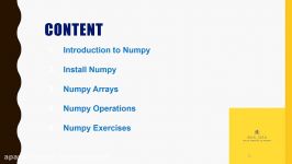 آموزش Numpy