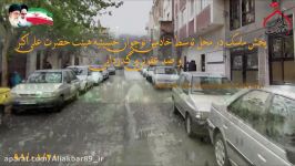 پخش ماسک بهداشتی ضد عفونی کردن محله در روز نیمه شعبان جهادی جمکران کربلا کرونا