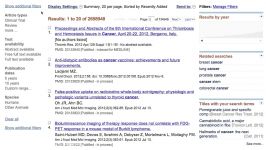 PubMed The Filters Sidebar