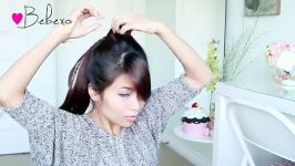 Wrap Around Hair Bun Updo Hairstyle