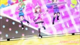 رقص سه نفره pretty rhythm rainbow live