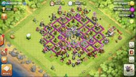 یک مپ خوب Anti Dragon برای کلن وار 8 Town Hall