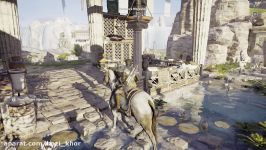 گیم پلی بازی Assassins Creed Odyssey کیفیت HDR