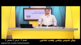 روش تدریس فصل سوم ریاضی چهارم محاسبات تقریبی 2