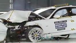 تست تصادف BMW 3 Series crash test